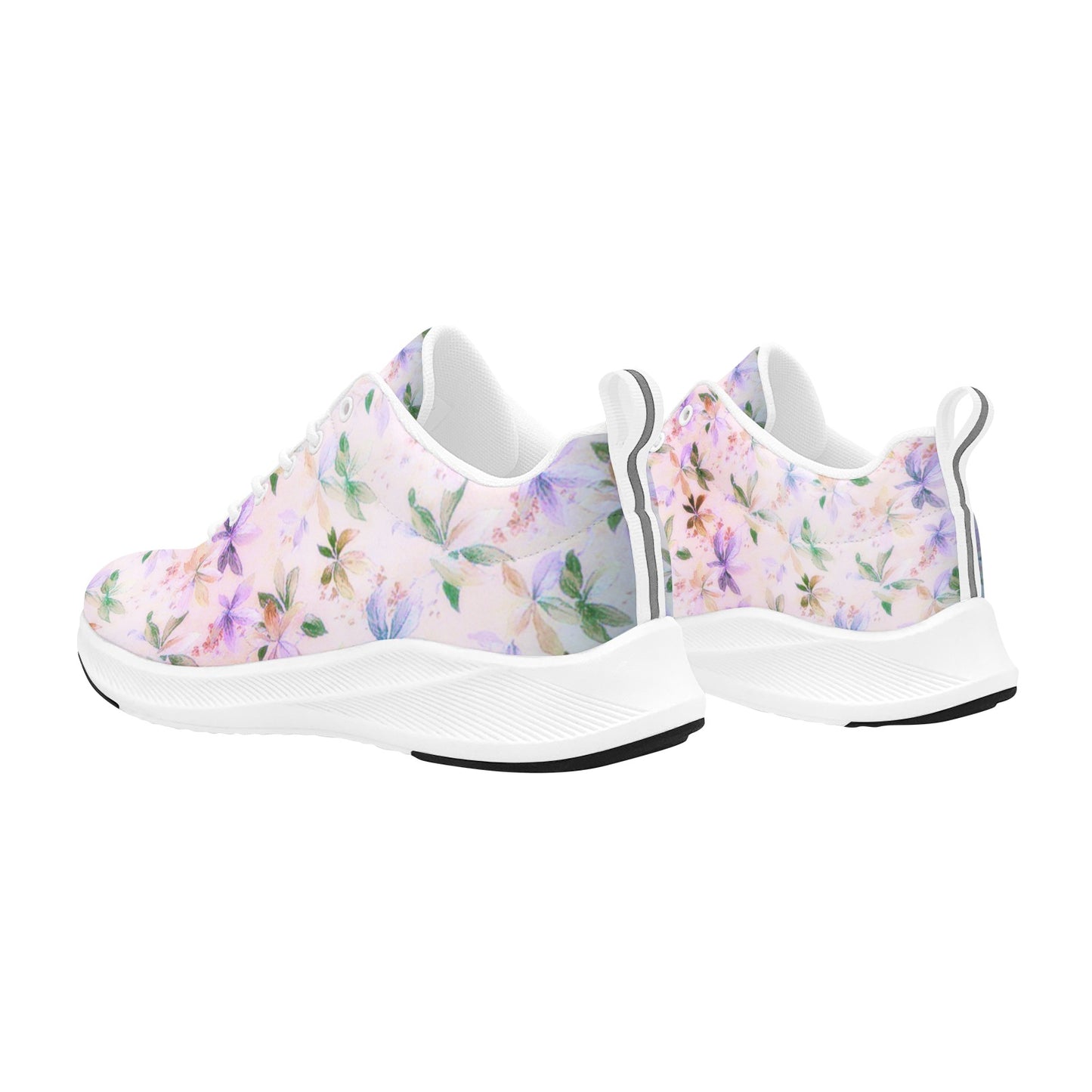 Colorful Floral Explosion Women's Running Shoes Athletic Footwear