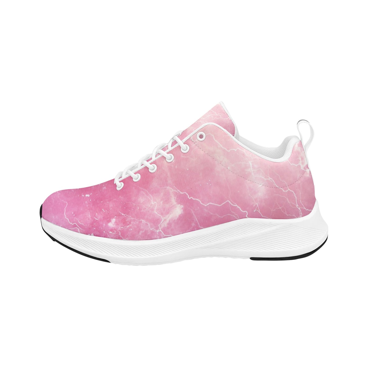 Pink White Lightning Women's Running Shoes Athletic Footwear Sneakers