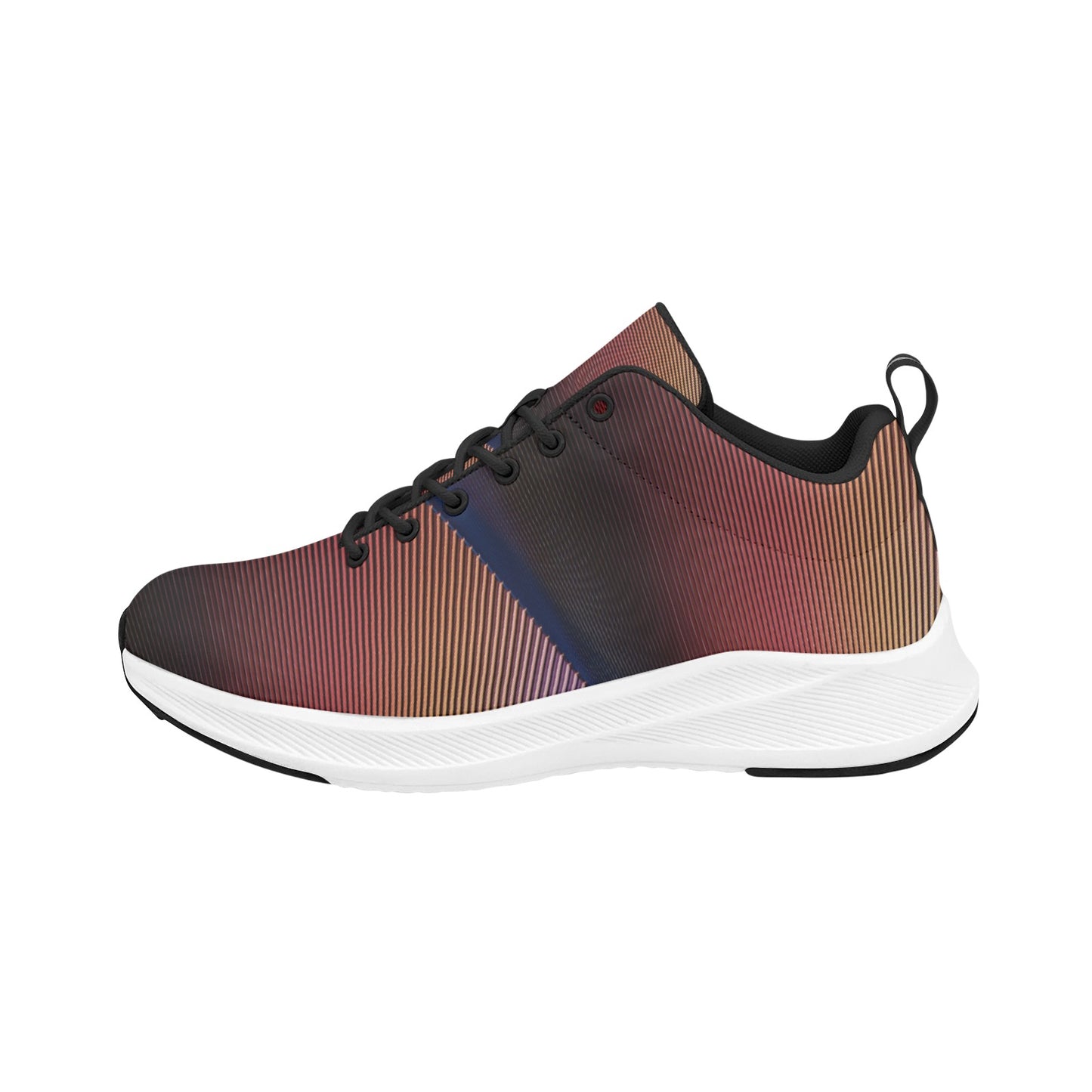 Blue Dark Tan Fan Blades Women's Running Shoes Athletic Footwear