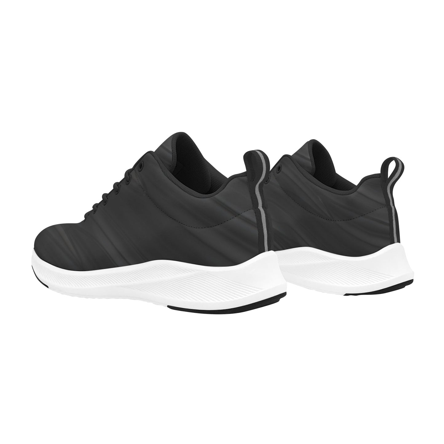 Black White Charcoal Women Running Shoes Athletic Footwear Comfort