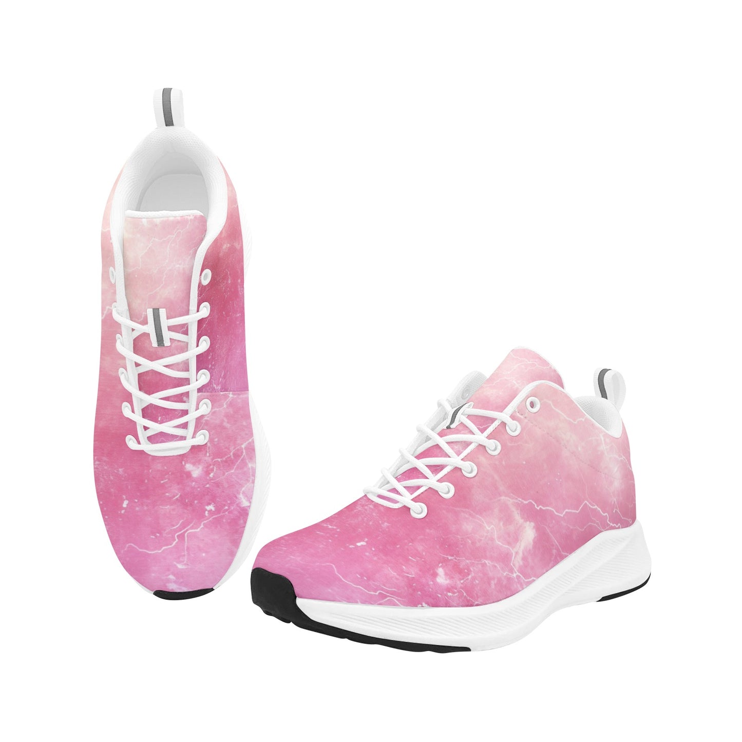 Pink White Lightning Women's Running Shoes Athletic Footwear Sneakers