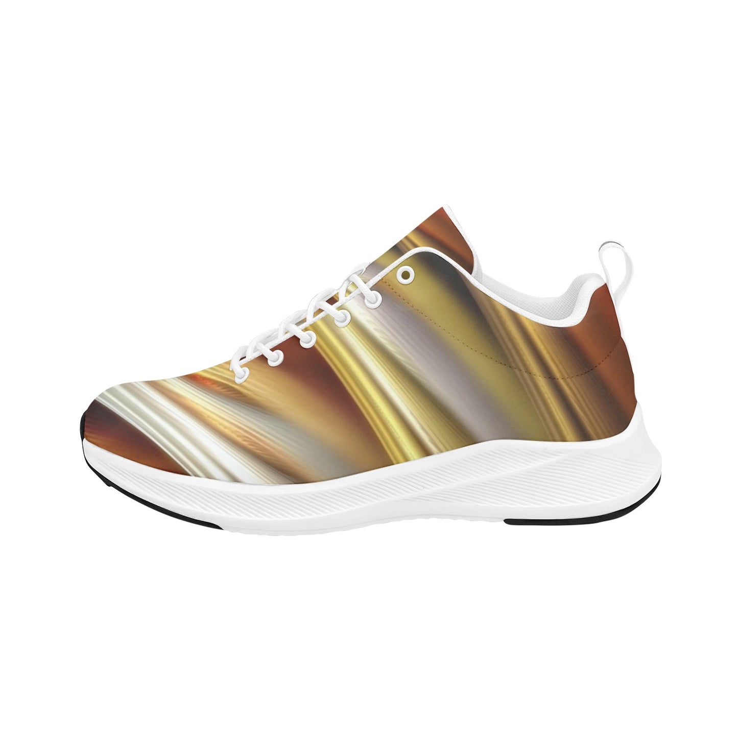 Multicolored Honey Stripes Women's Running Shoes Athletic Footwear