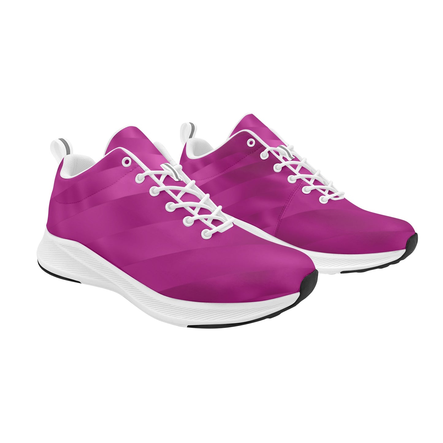 Magenta Light Striped Women's Running Shoes Athletic Footwear Comfort