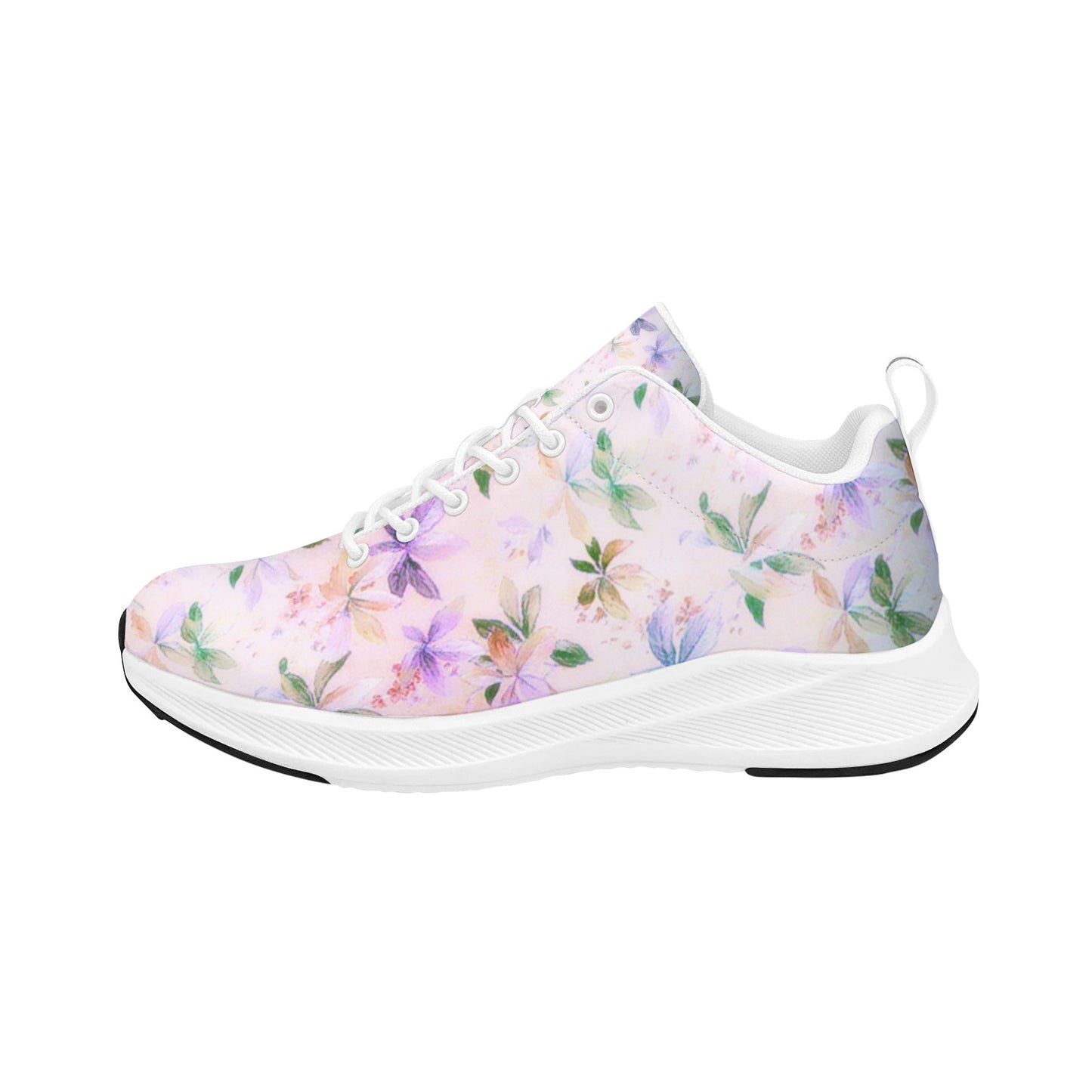 Colorful Floral Explosion Women's Running Shoes Athletic Footwear