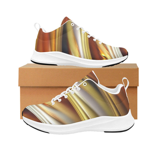 Multicolored Honey Stripes Women's Running Shoes Athletic Footwear