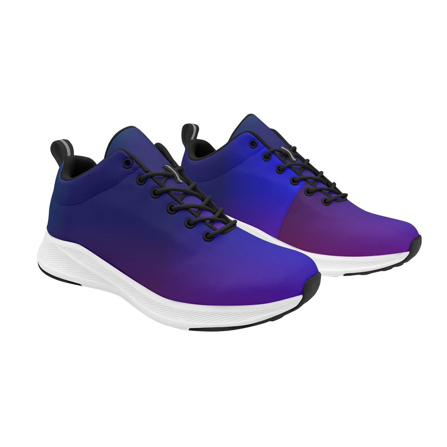 Light Lavender Blue Ombre Women's Running Shoes Athletic Footwear