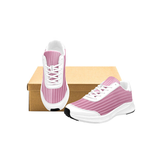 Pink Clam Shell Women's Mudguard Running Shoes Athletic Sneakers