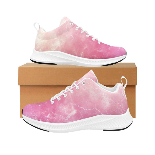 Pink White Lightning Women's Running Shoes Athletic Footwear Sneakers
