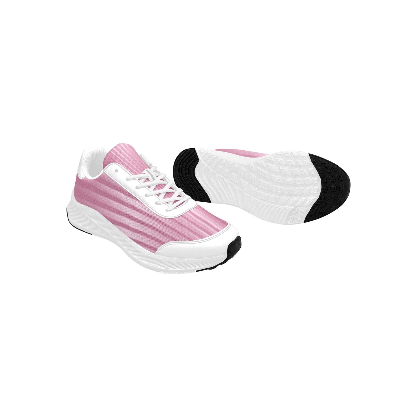 Pink Clam Shell Women's Mudguard Running Shoes Athletic Sneakers