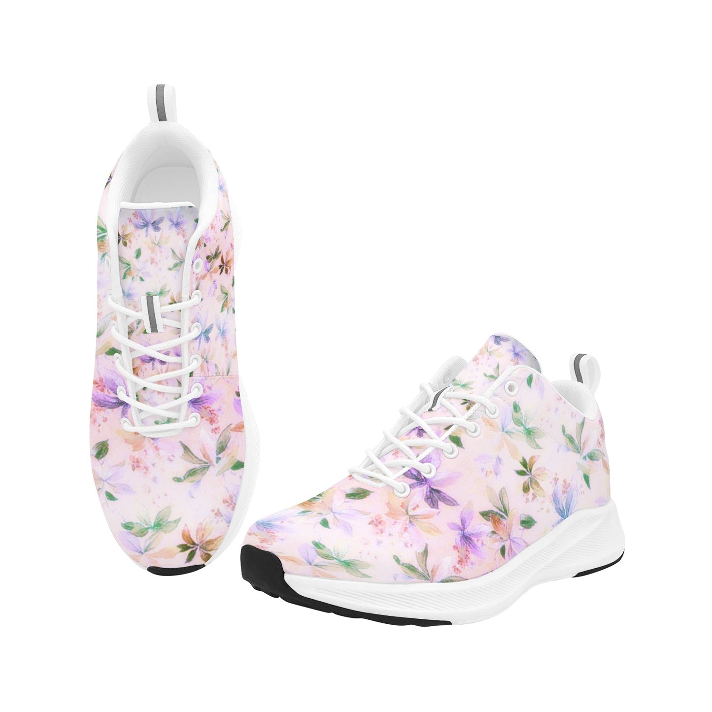 Colorful Floral Explosion Women's Running Shoes Athletic Footwear