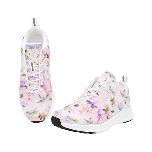 Colorful Floral Explosion Women's Running Shoes Athletic Footwear