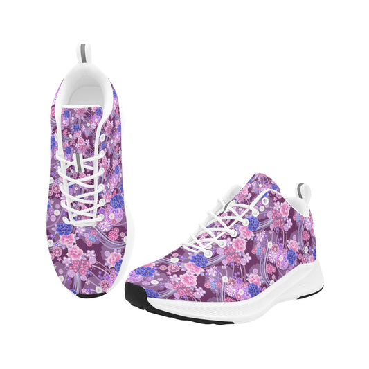 Lavender Pink and Blue Flowers